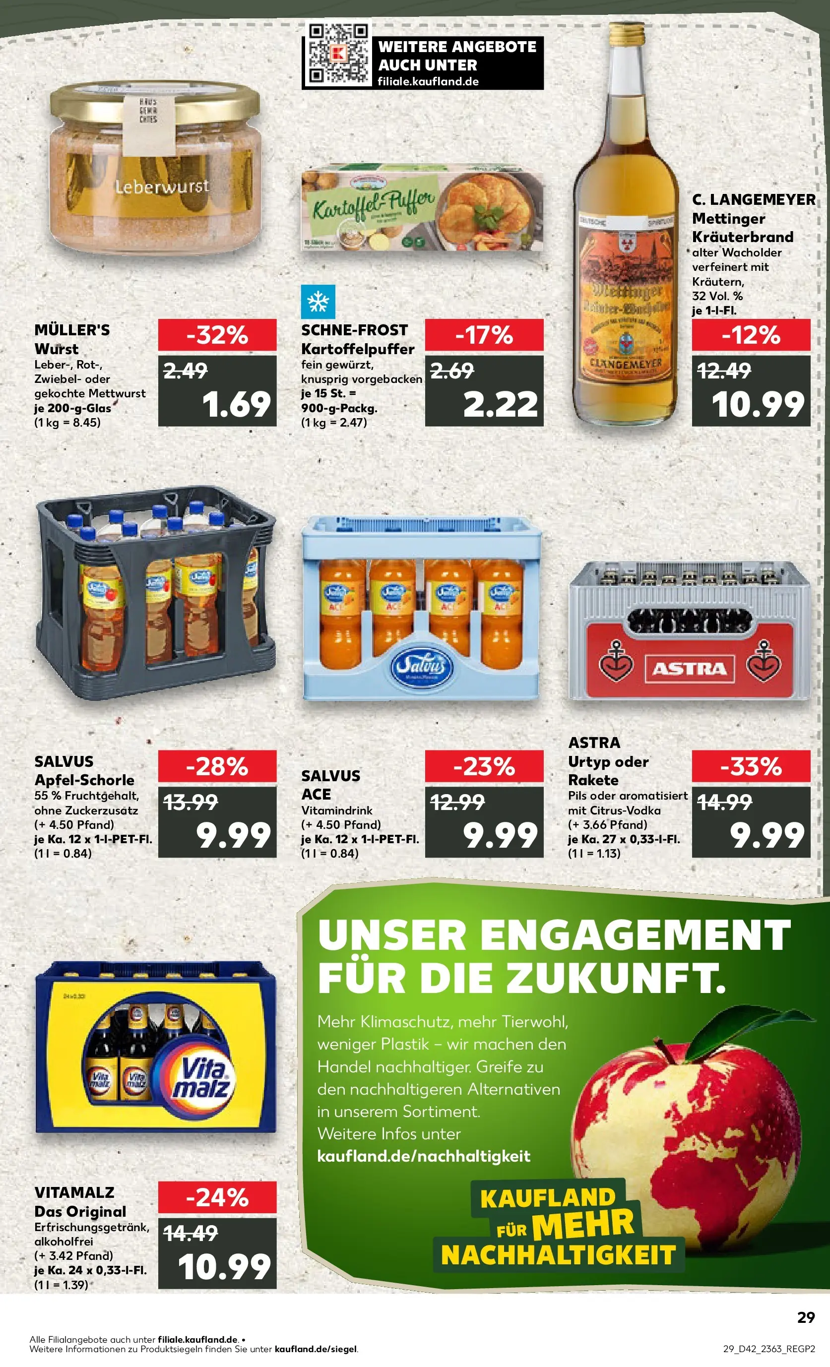 Prospekt Kaufland ab 15.10.2025 » Angebote und Werbung Online | Seite: 37 | Produkte: Pils, Astra, Wurst Prospekt Kaufland ab 15.10.2025 » Angebote Online zum Blättern | Seite: 37 | Produkte: Pils, Astra, Wurst