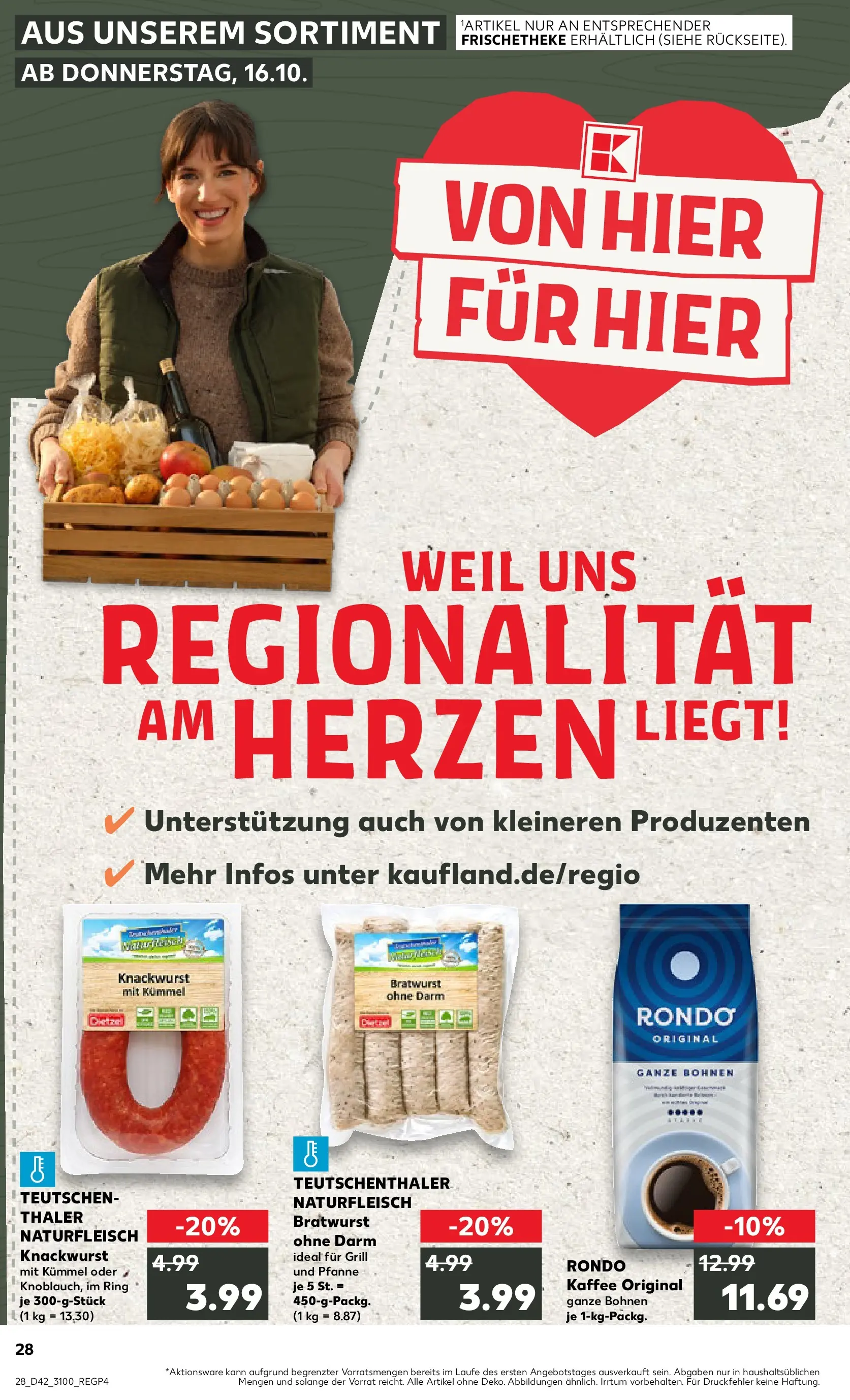 Prospekt Kaufland ab 15.10.2025 » Angebote und Werbung Online | Seite: 28 | Produkte: Grill, Kaffee, Bratwurst Prospekt Kaufland ab 15.10.2025 » Angebote Online zum Blättern | Seite: 28 | Produkte: Grill, Kaffee, Bratwurst
