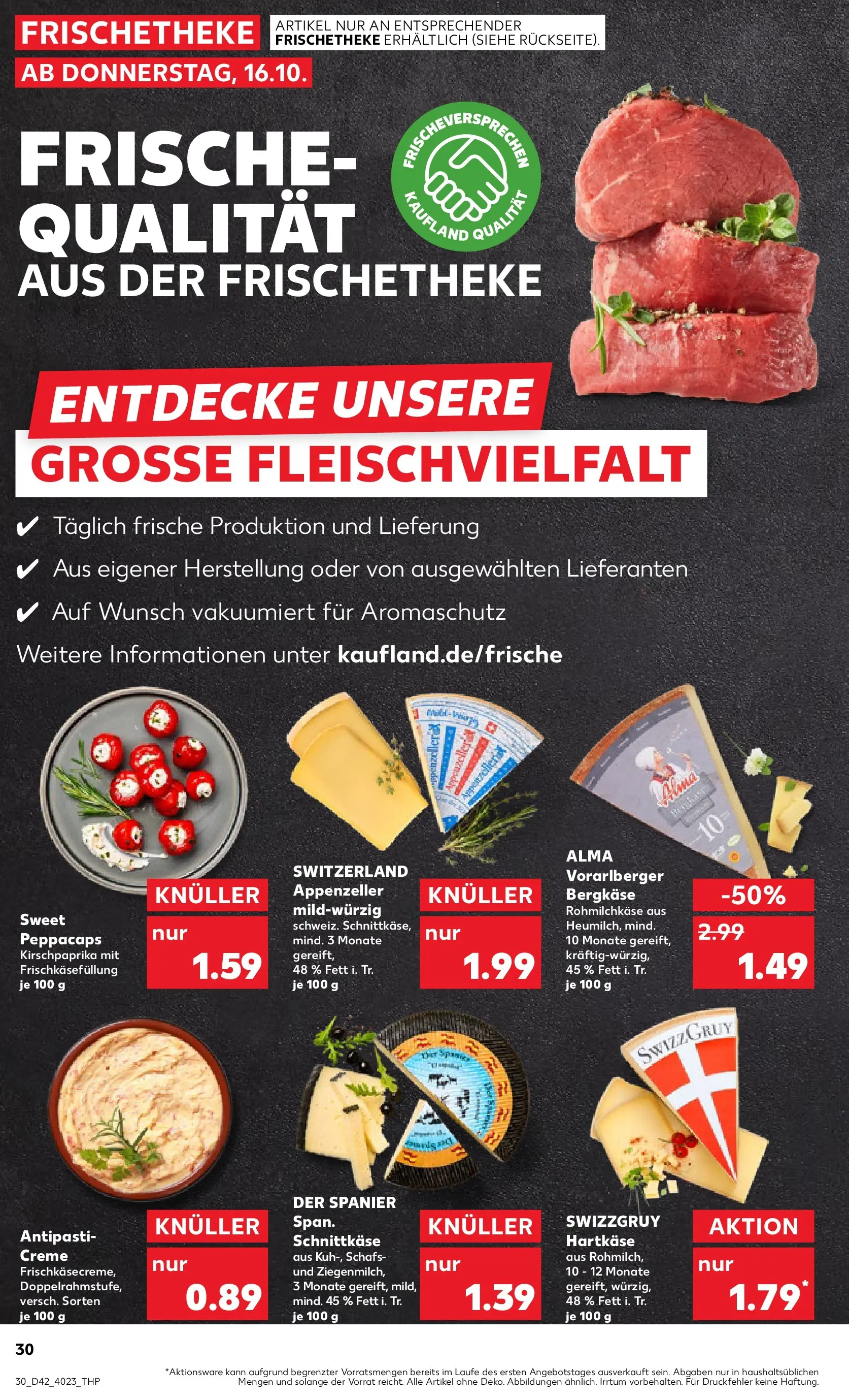 Prospekt Kaufland ab 15.10.2025 » Angebote und Werbung Online | Seite: 30 | Produkte: Creme Prospekt Kaufland ab 15.10.2025 » Angebote Online zum Blättern | Seite: 30 | Produkte: Creme