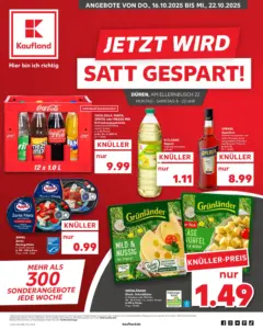Kaufland prospekt Düren	 ab 15.10.2025 gültig