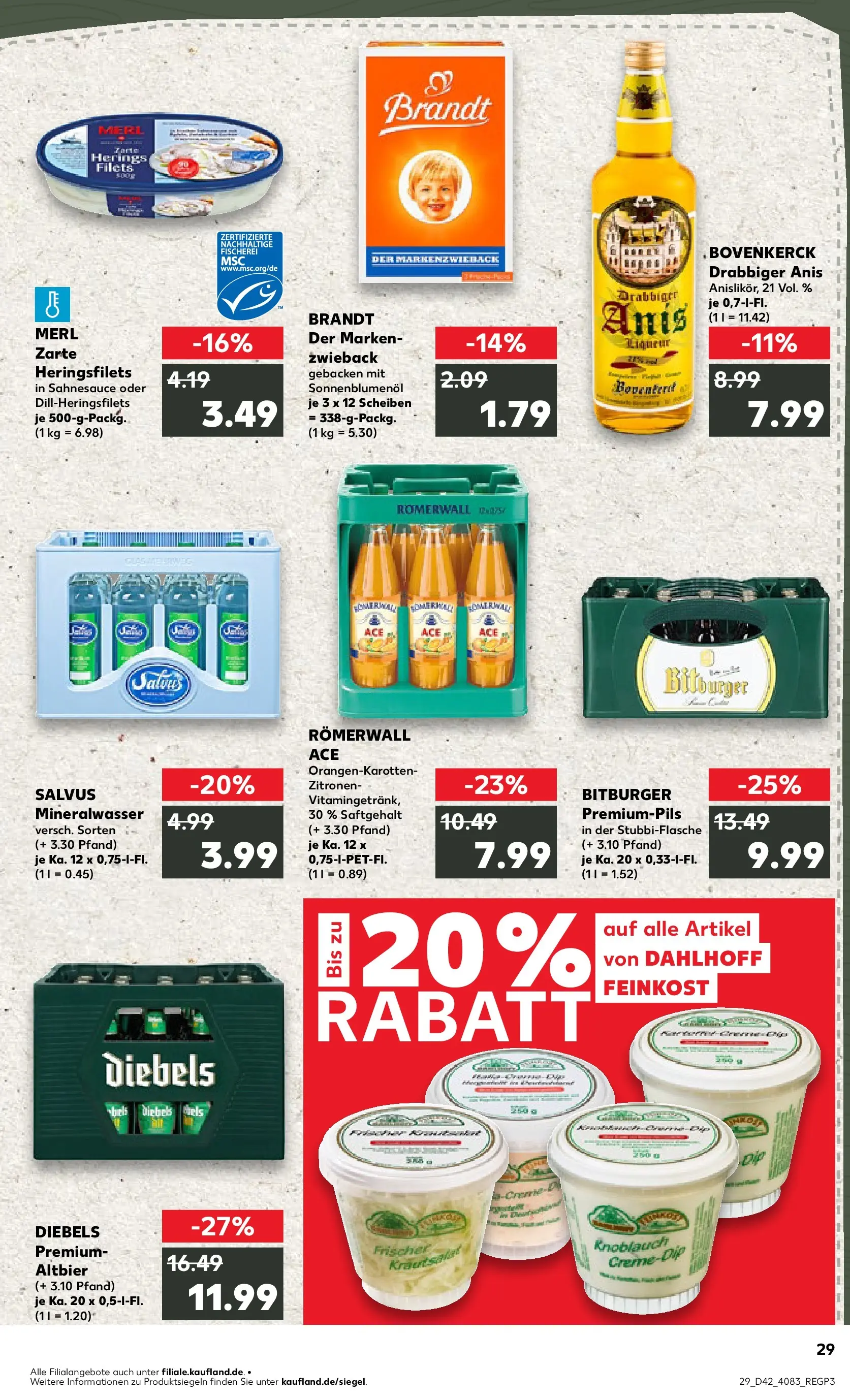 Prospekt Kaufland ab 15.10.2025 » Angebote und Werbung Online | Seite: 29 | Produkte: Bitburger, Sonnenblumenol, Knoblauch, Zitronen Prospekt Kaufland ab 15.10.2025 » Angebote Online zum Blättern | Seite: 29 | Produkte: Bitburger, Sonnenblumenol, Knoblauch, Zitronen