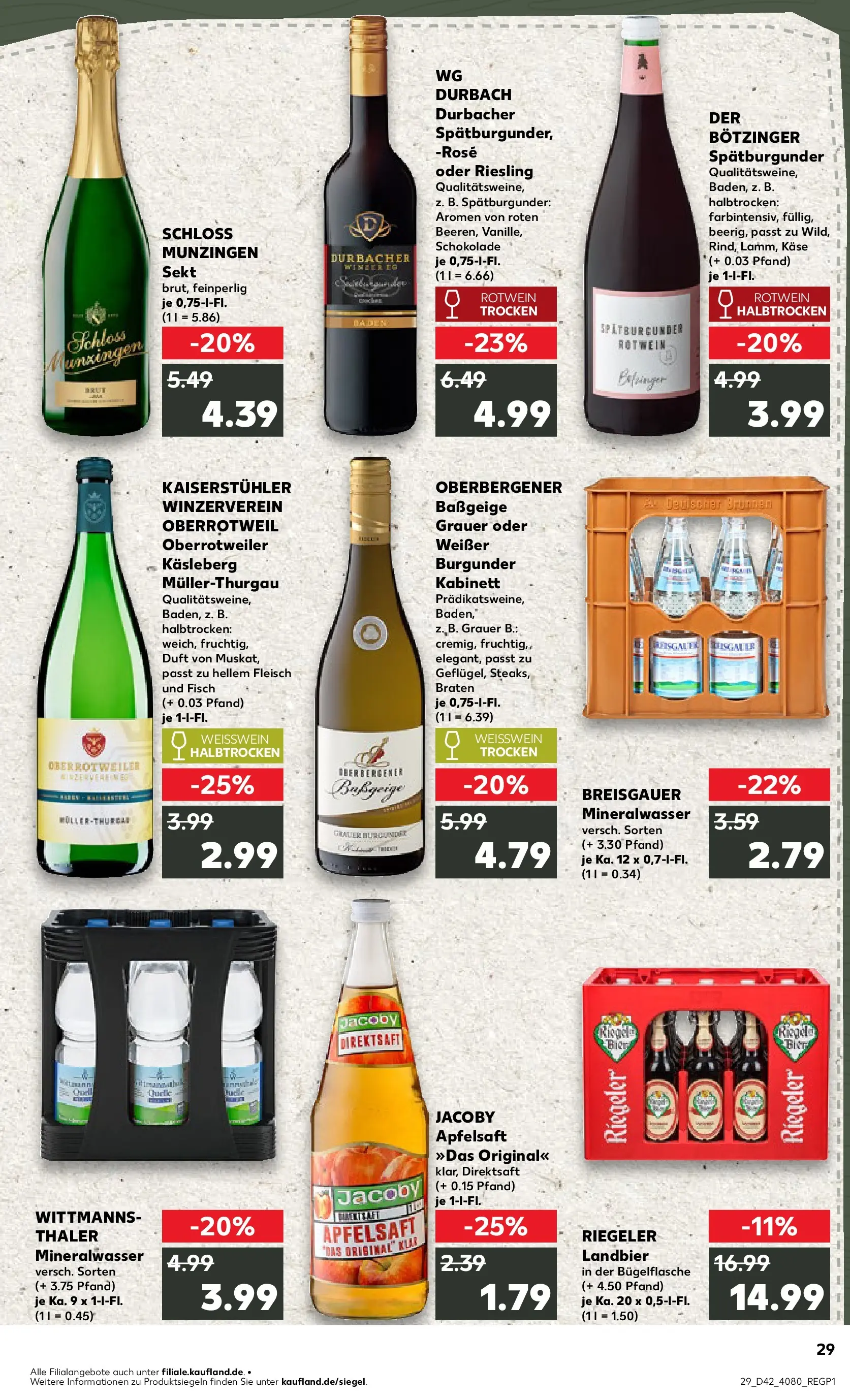 Prospekt Kaufland ab 15.10.2025 » Angebote und Werbung Online | Seite: 29 | Produkte: Duft, Mineralwasser, Apple, Fisch Prospekt Kaufland ab 15.10.2025 » Angebote Online zum Blättern | Seite: 29 | Produkte: Duft, Mineralwasser, Apple, Fisch