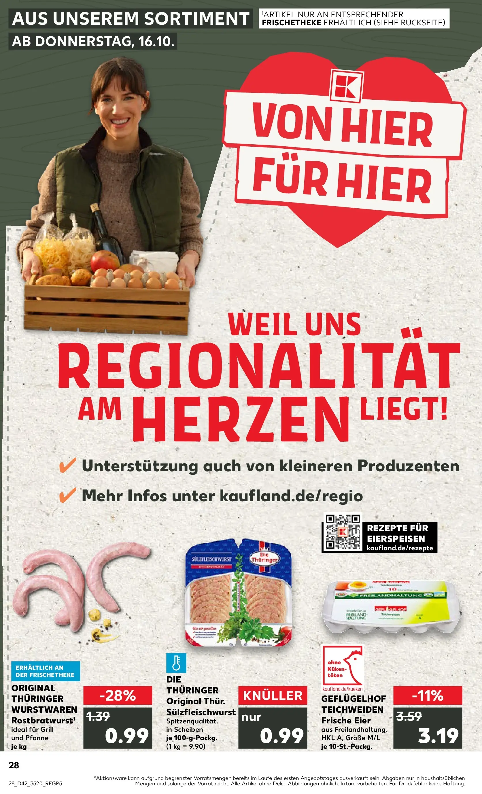 Prospekt Kaufland ab 15.10.2025 » Angebote und Werbung Online | Seite: 28 | Produkte: Grill, Eier Prospekt Kaufland ab 15.10.2025 » Angebote Online zum Blättern | Seite: 28 | Produkte: Grill, Eier