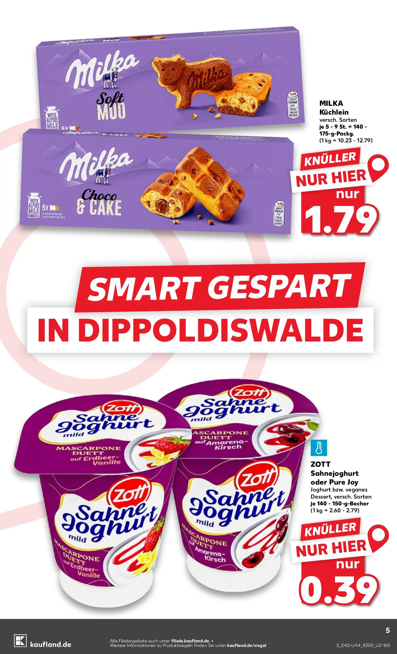 Prospekt Kaufland ab 15.10.2025 » Angebote und Werbung Online | Seite: 5 | Produkte: Mascarpone, Joghurt, Milka, Sahne Prospekt Kaufland ab 15.10.2025 » Angebote Online zum Blättern | Seite: 5 | Produkte: Mascarpone, Joghurt, Milka, Sahne