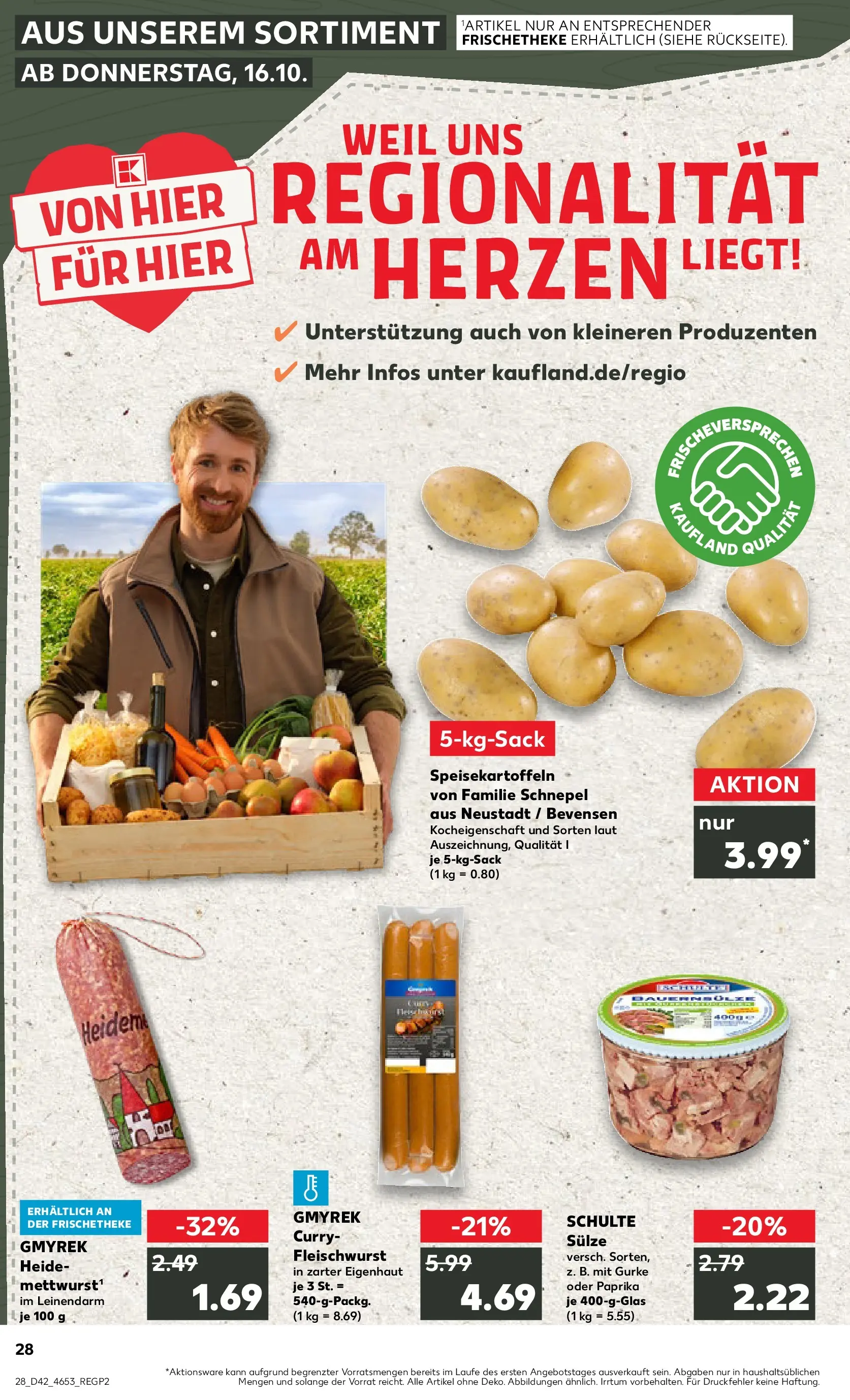 Prospekt Kaufland ab 15.10.2025 » Angebote und Werbung Online | Seite: 28 | Produkte: Paprika Prospekt Kaufland ab 15.10.2025 » Angebote Online zum Blättern | Seite: 28 | Produkte: Paprika