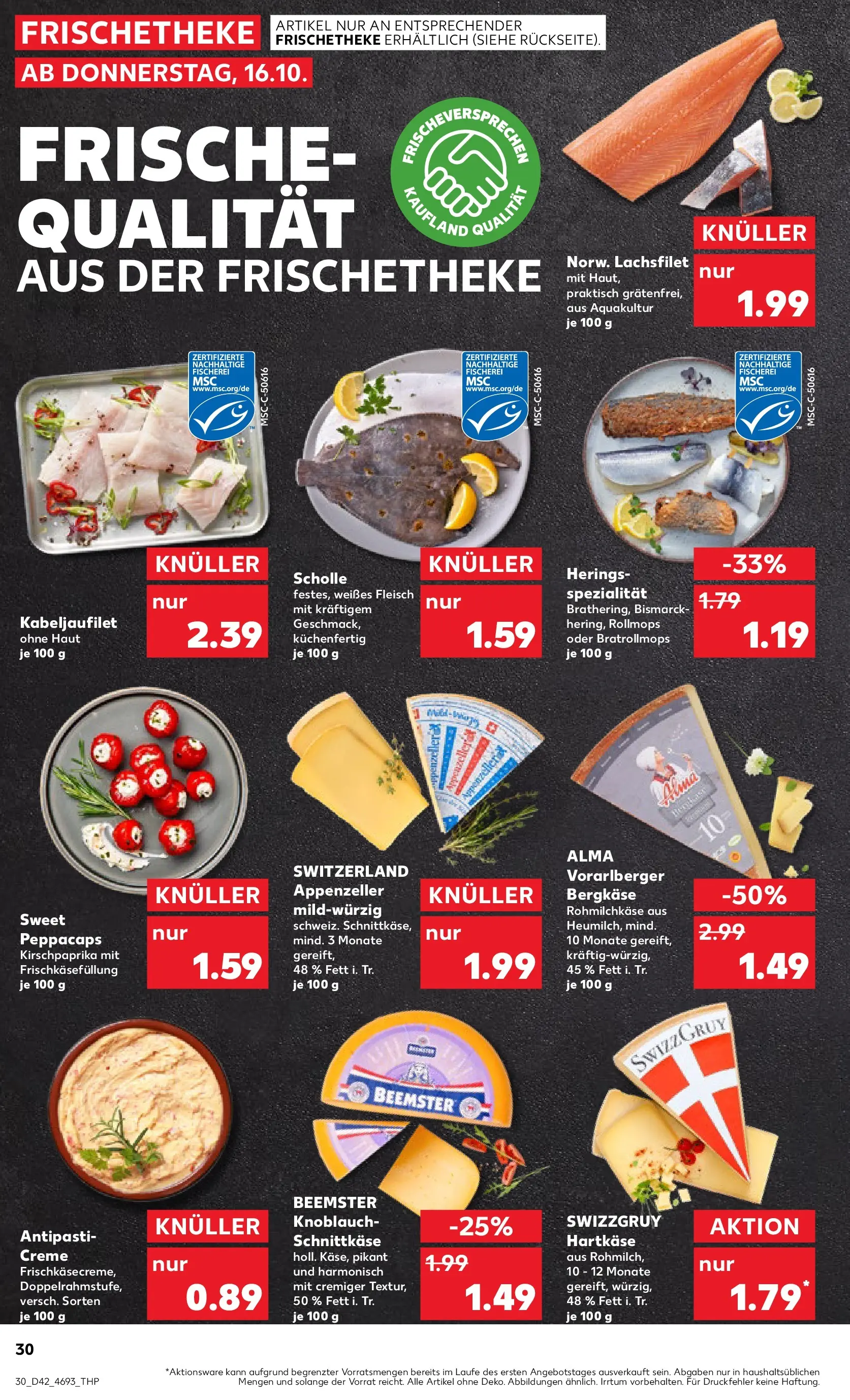 Prospekt Kaufland ab 15.10.2025 » Angebote und Werbung Online | Seite: 30 | Produkte: Creme, Knoblauch, Fleisch Prospekt Kaufland ab 15.10.2025 » Angebote Online zum Blättern | Seite: 30 | Produkte: Creme, Knoblauch, Fleisch