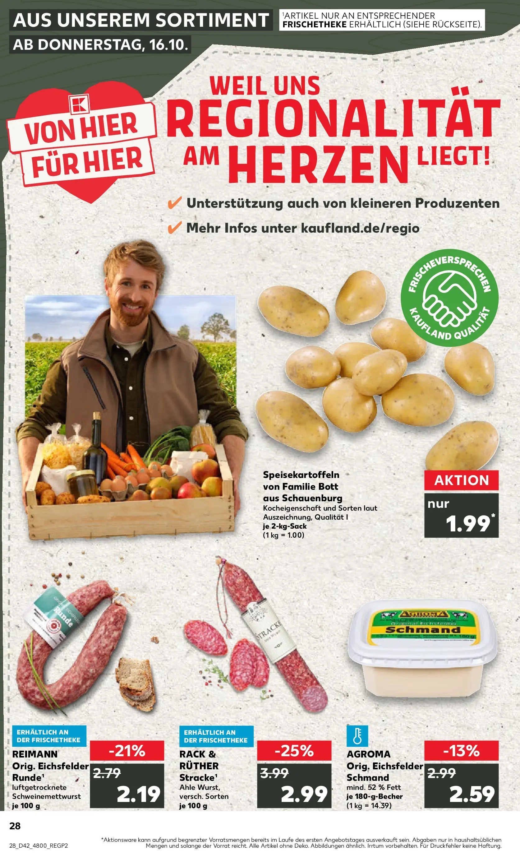 Prospekt Kaufland ab 15.10.2025 » Angebote und Werbung Online | Seite: 28 Prospekt Kaufland ab 15.10.2025 » Angebote Online zum Blättern | Seite: 28
