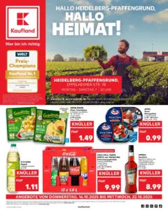 Kaufland prospekt Heidelberg	 ab 15.10.2025 gültig
