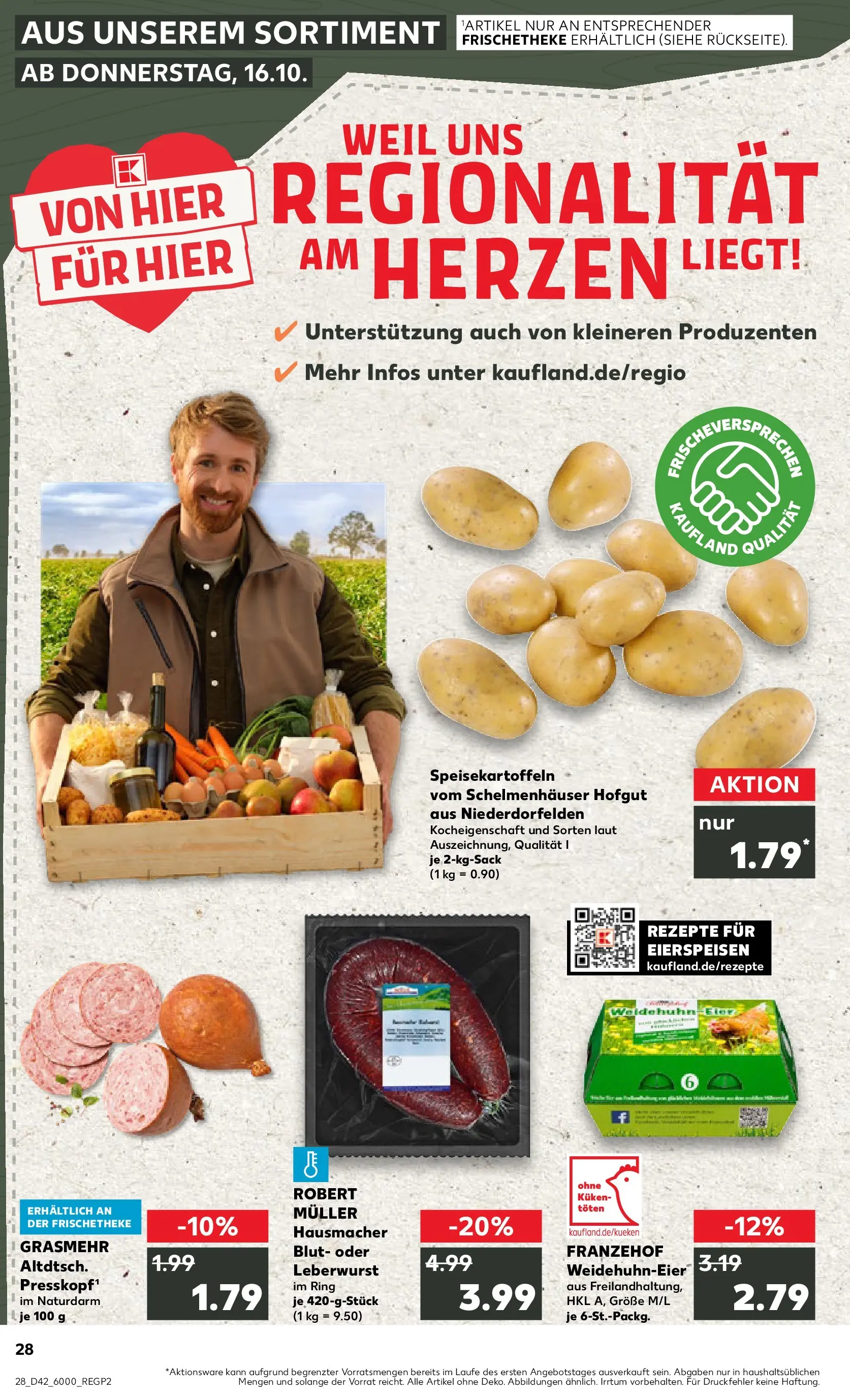 Prospekt Kaufland ab 15.10.2025 » Angebote und Werbung Online | Seite: 28 Prospekt Kaufland ab 15.10.2025 » Angebote Online zum Blättern | Seite: 28