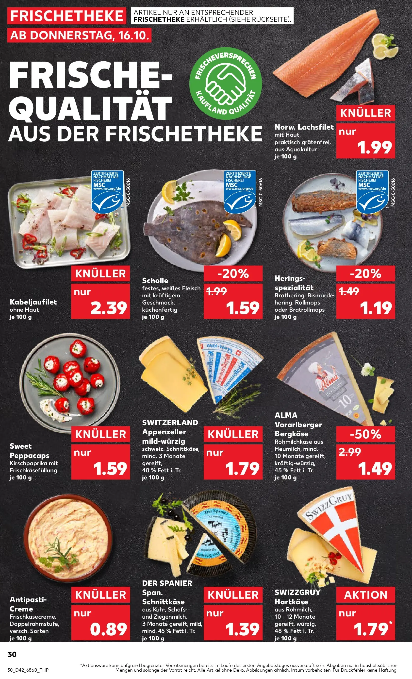 Prospekt Kaufland ab 15.10.2025 » Angebote und Werbung Online | Seite: 30 | Produkte: Creme, Fleisch Prospekt Kaufland ab 15.10.2025 » Angebote Online zum Blättern | Seite: 30 | Produkte: Creme, Fleisch