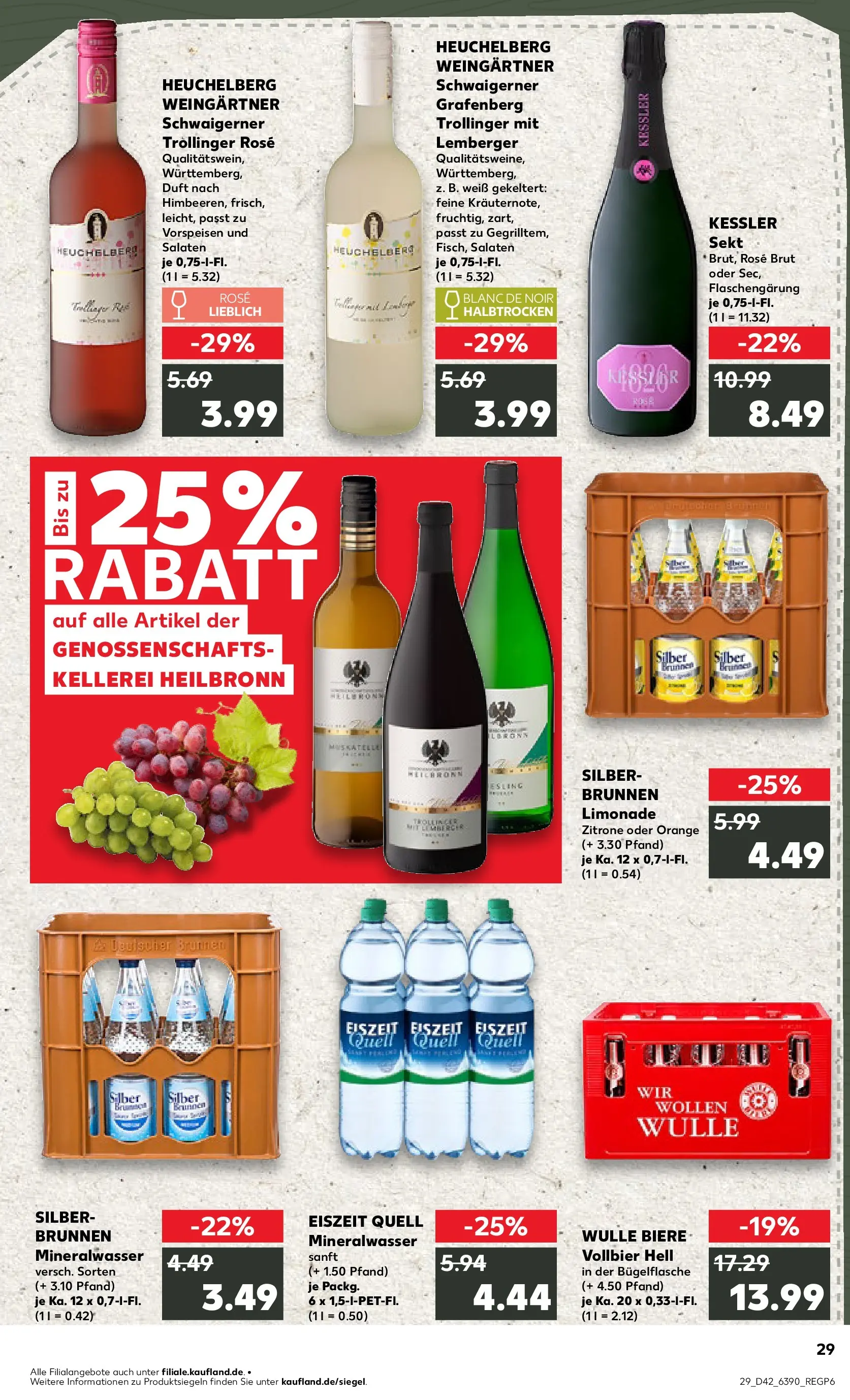 Prospekt Kaufland ab 15.10.2025 » Angebote und Werbung Online | Seite: 29 | Produkte: Sekt, Duft, Limonade, Zitrone Prospekt Kaufland ab 15.10.2025 » Angebote Online zum Blättern | Seite: 29 | Produkte: Sekt, Duft, Limonade, Zitrone