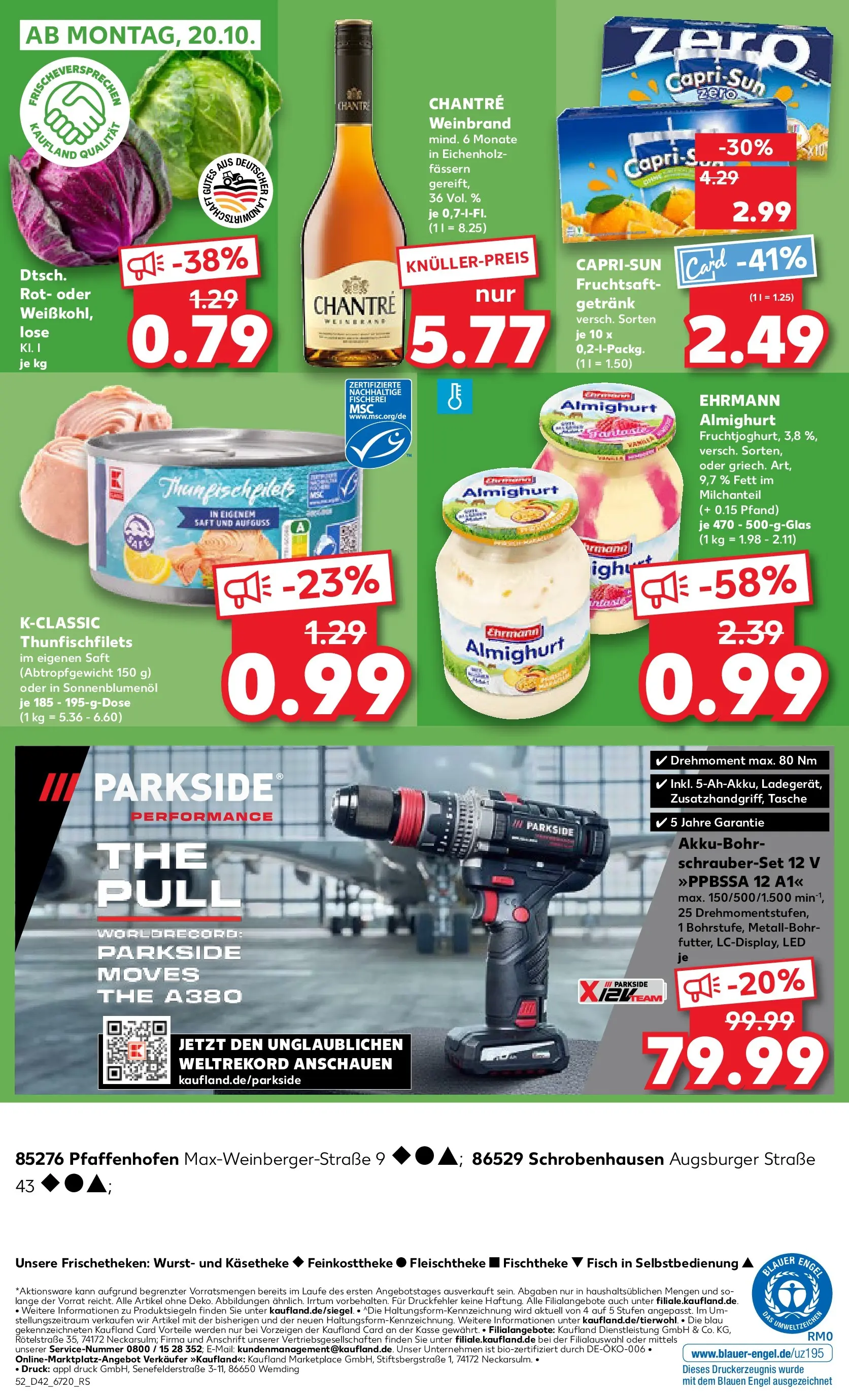 Prospekt Kaufland ab 15.10.2025 » Angebote und Werbung Online | Seite: 52 Prospekt Kaufland ab 15.10.2025 » Angebote Online zum Blättern | Seite: 52