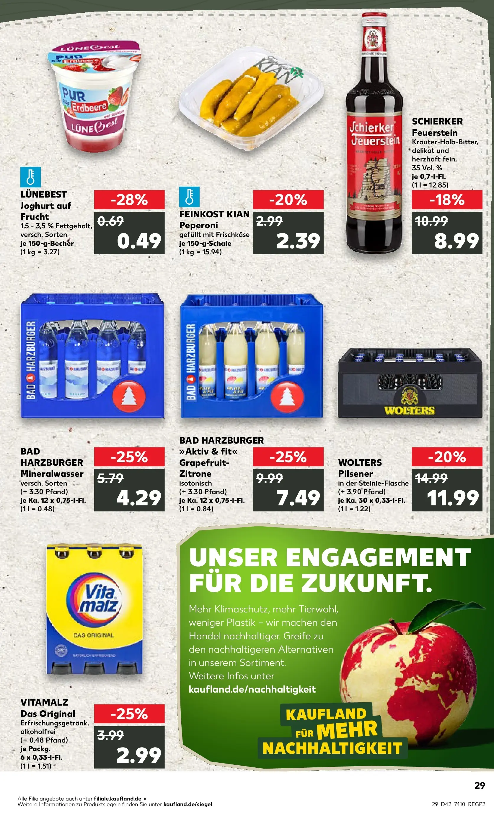 Prospekt Kaufland ab 15.10.2025 » Angebote und Werbung Online | Seite: 29 | Produkte: Bad, Mineralwasser, Grapefruit, Zitrone Prospekt Kaufland ab 15.10.2025 » Angebote Online zum Blättern | Seite: 29 | Produkte: Bad, Mineralwasser, Grapefruit, Zitrone