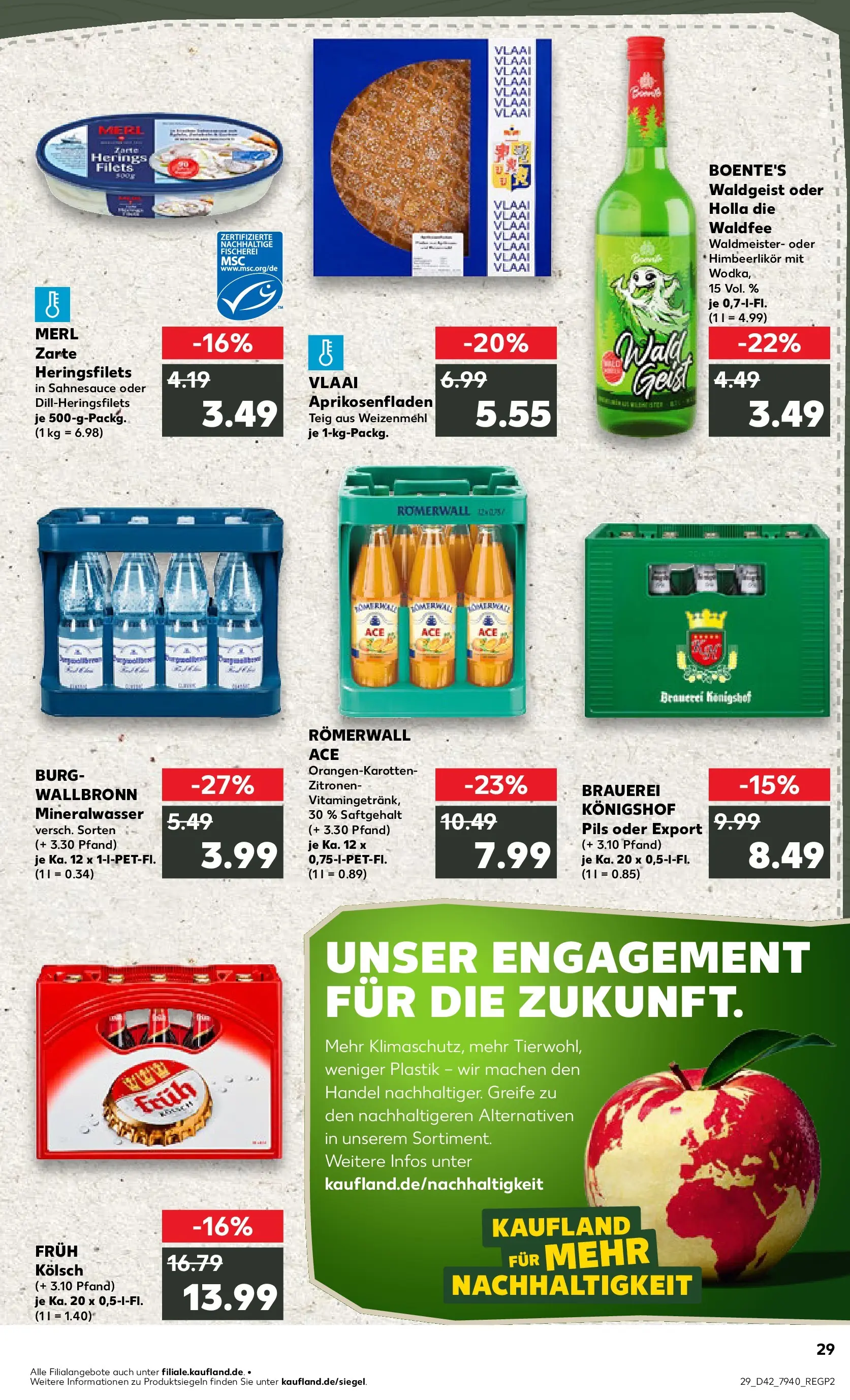 Prospekt Kaufland ab 15.10.2025 » Angebote und Werbung Online | Seite: 29 | Produkte: Pils, Weizenmehl, Mineralwasser, Zitronen Prospekt Kaufland ab 15.10.2025 » Angebote Online zum Blättern | Seite: 29 | Produkte: Pils, Weizenmehl, Mineralwasser, Zitronen
