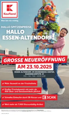 Kaufland prospekt Essen	 ab 15.10.2025 gültig