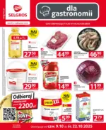 Oferta dla gastronomii Selgros – do 22.10.2025