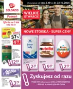 Nowe stoiska - super ceny Selgros – do 22.10.2025