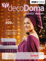 decoDoma Prolistovat katalog Vánoce 2025 – do 25.10.2025