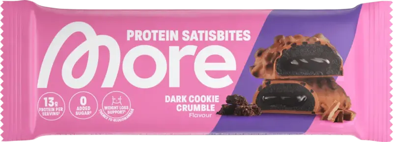 More Nutrition Proteinriegel, Dark Cookie Crumble