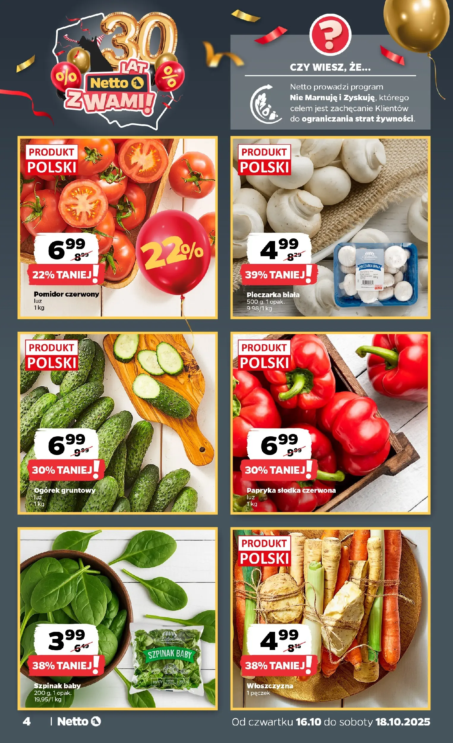 Netto - NETTO T42B Food ważne do 18.10 od 15.10.2025 - Aktualne promocje | Strona: 4