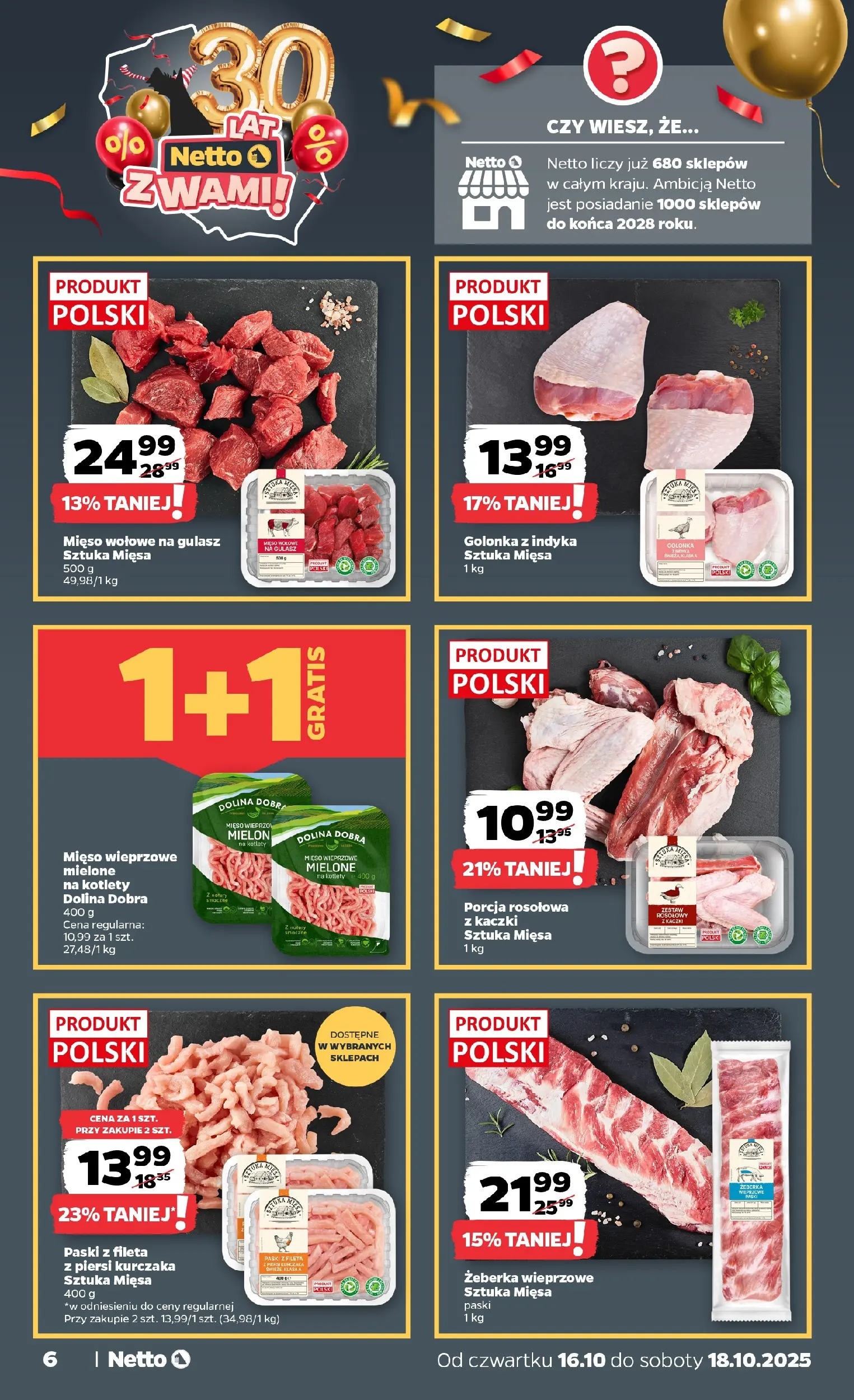 Netto - NETTO T42B Food ważne do 18.10 od 15.10.2025 - Aktualne promocje | Strona: 6