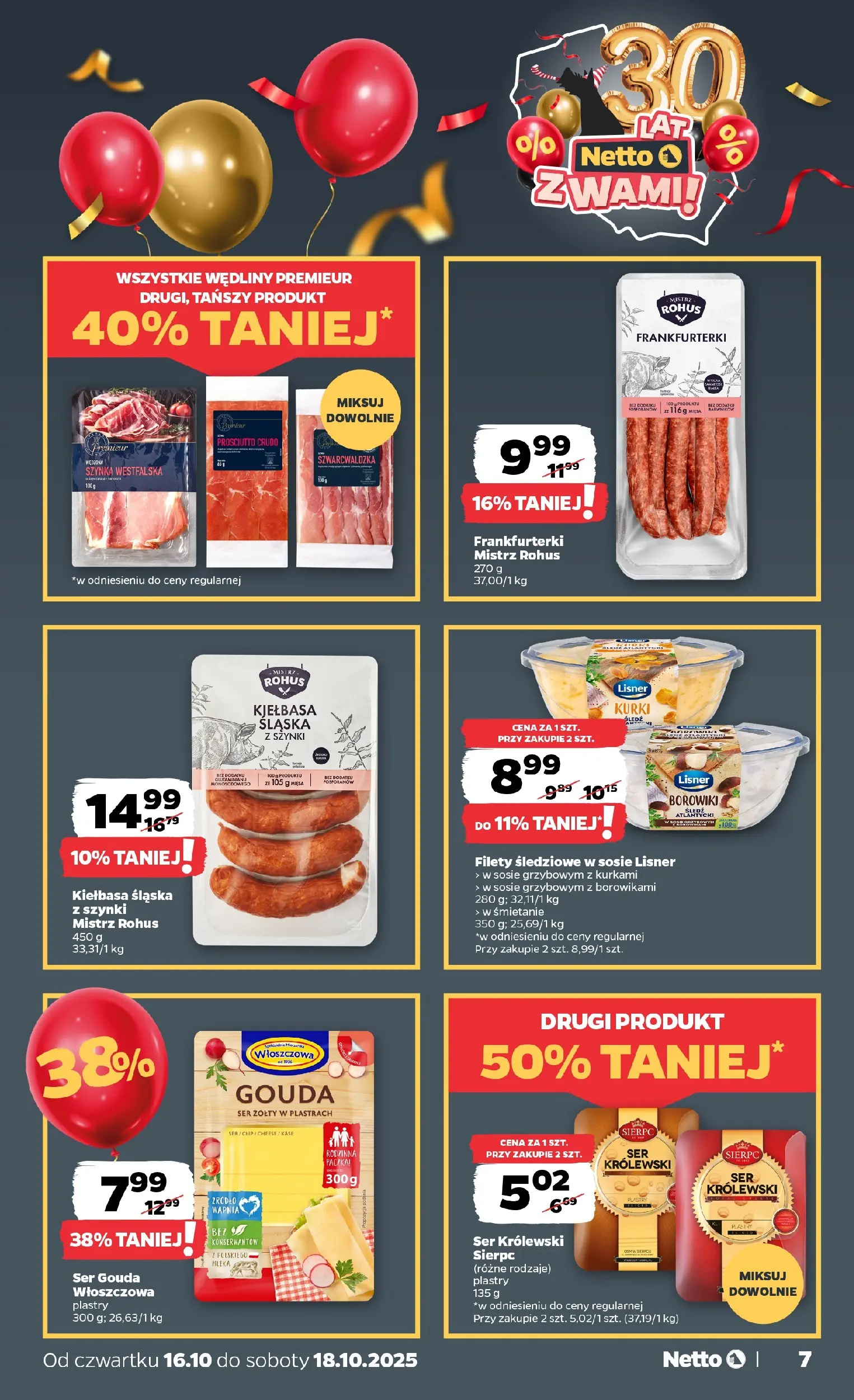 Netto - NETTO T42B Food ważne do 18.10 od 15.10.2025 - Aktualne promocje | Strona: 7