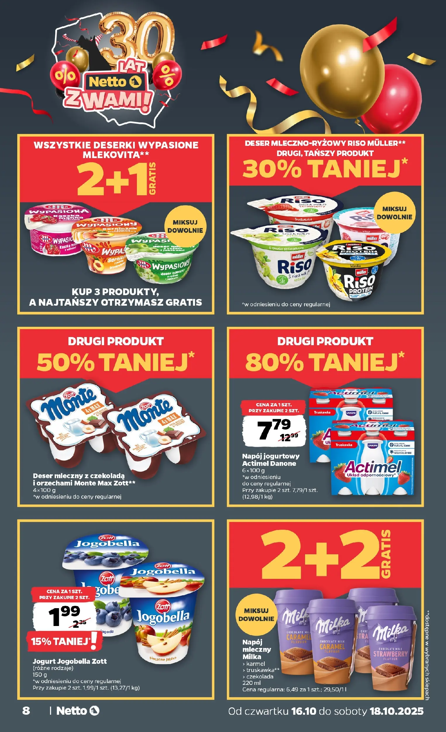 Netto - NETTO T42B Food ważne do 18.10 od 15.10.2025 - Aktualne promocje | Strona: 8