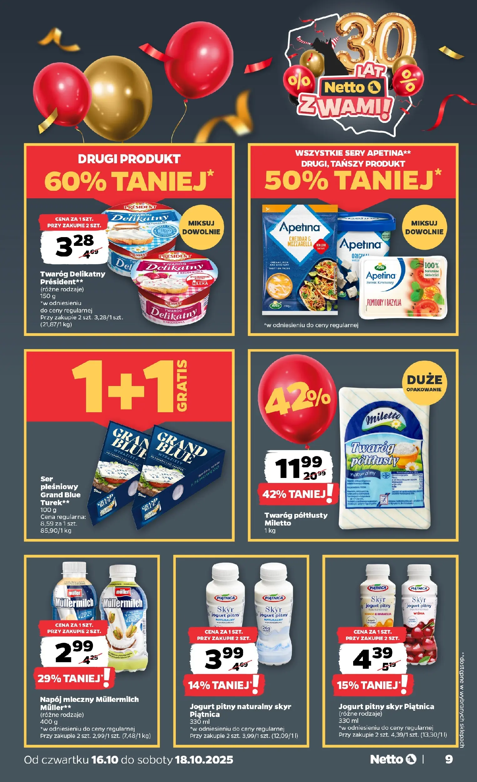 Netto - NETTO T42B Food ważne do 18.10 od 15.10.2025 - Aktualne promocje | Strona: 9