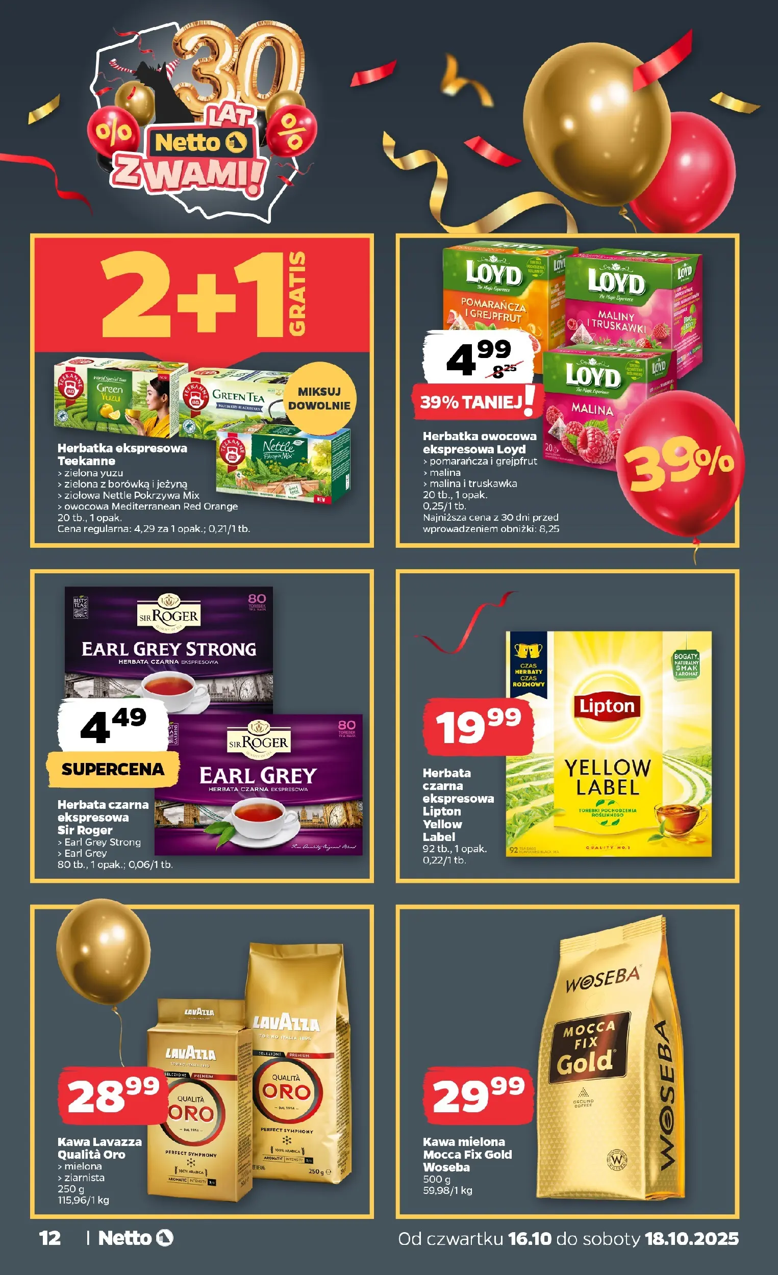Netto - NETTO T42B Food ważne do 18.10 od 15.10.2025 - Aktualne promocje | Strona: 12