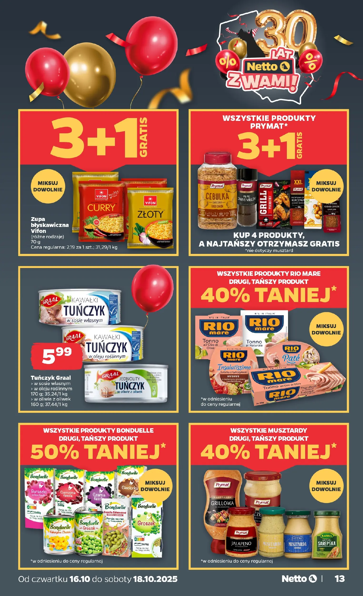 Netto - NETTO T42B Food ważne do 18.10 od 15.10.2025 - Aktualne promocje | Strona: 13