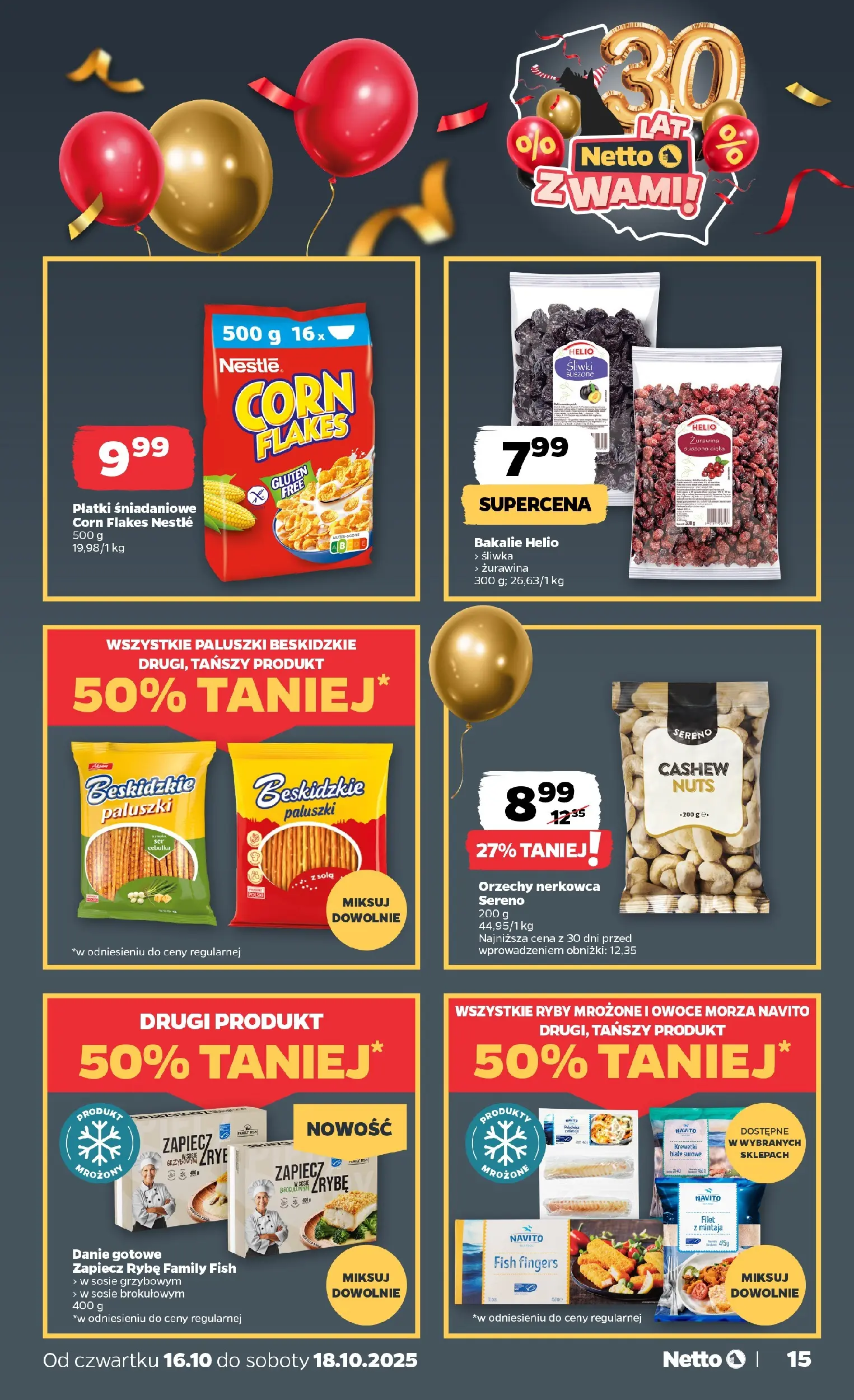 Netto - NETTO T42B Food ważne do 18.10 od 15.10.2025 - Aktualne promocje | Strona: 15