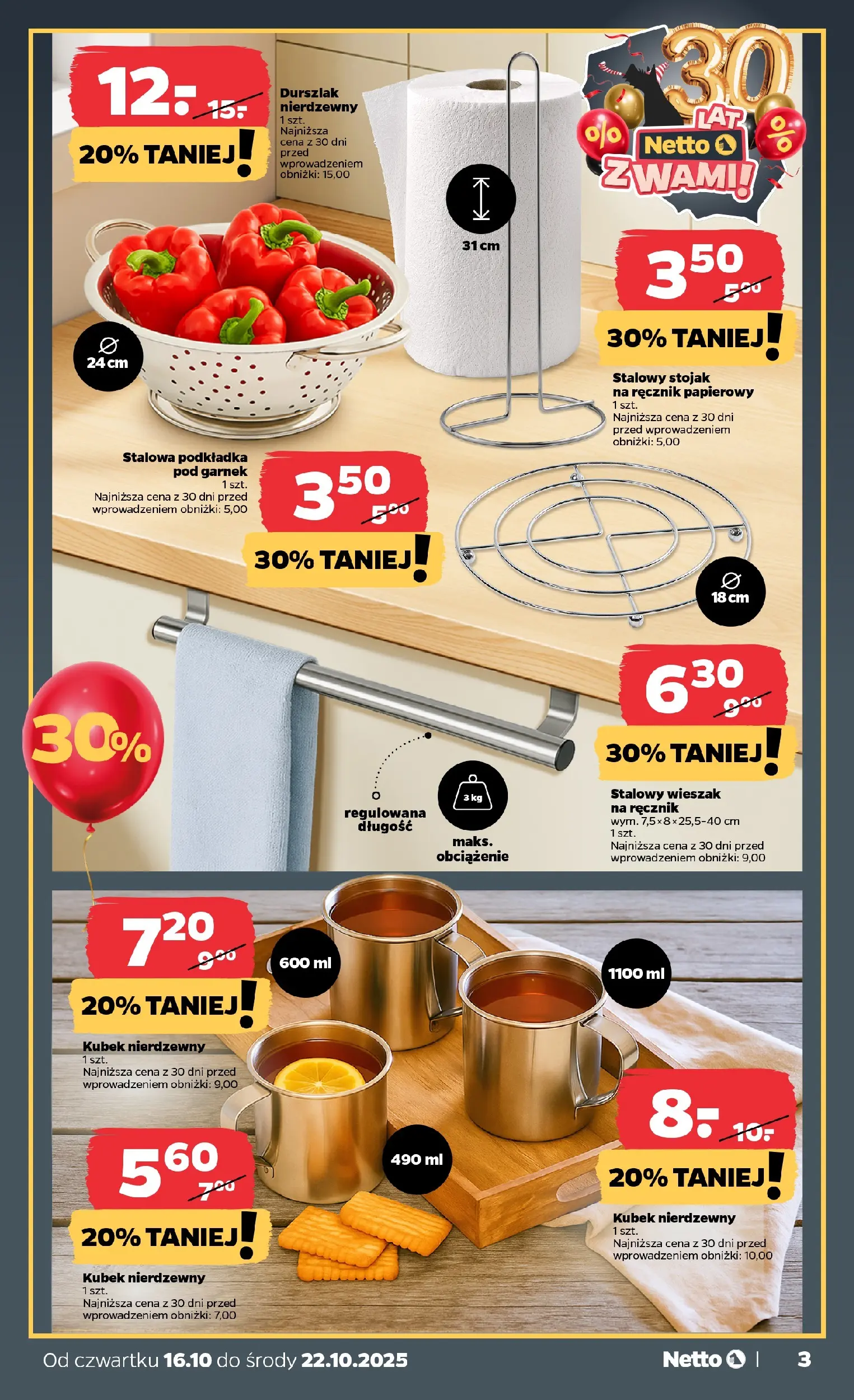 Netto - NETTO T42B NON Food ważne do 22.10 od 15.10.2025 - Aktualne promocje | Strona: 3