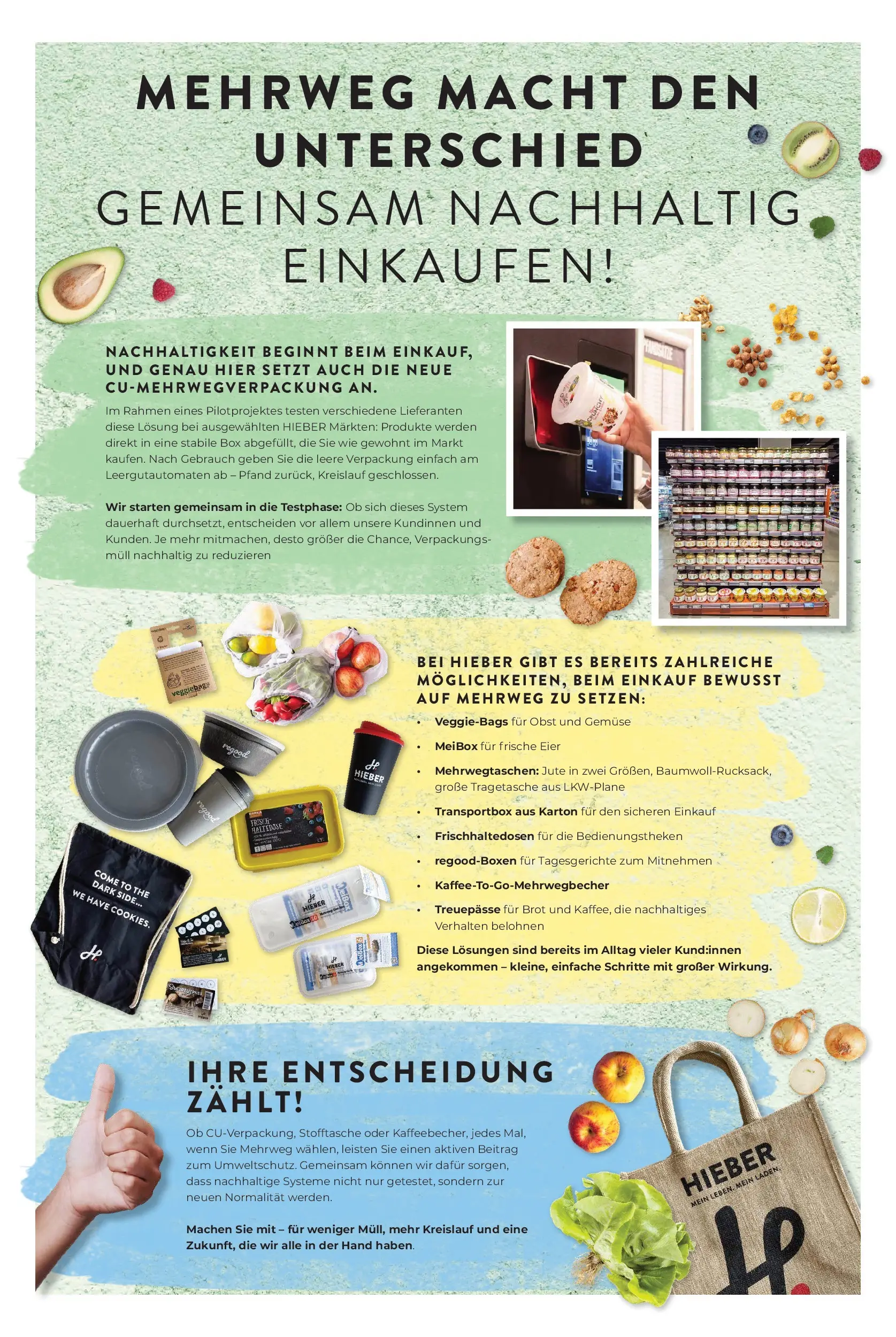 Entdecke - Hieber's Frischecenter: Meine Woche (ab 12.10.2025) zum Blättern | Seite: 2 | Produkte: Eier, Box, Gemüse, Brot