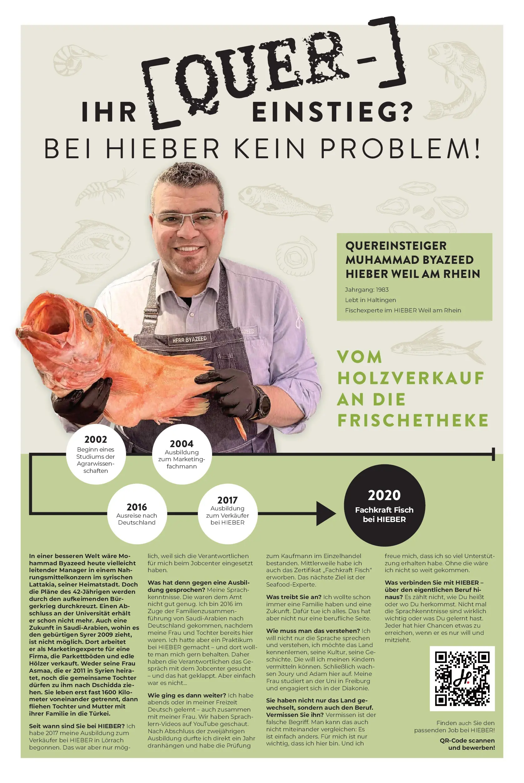 Entdecke - Hieber's Frischecenter: Meine Woche (ab 12.10.2025) zum Blättern | Seite: 8 | Produkte: Fisch