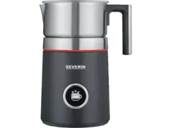 Severin Spuma 700 Plus Milchaufschäumer (Edelstahl/Schwarz, 500 Watt, ml)