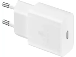 Samsung 194815 Ladegerät "EP-T1510N", USB-C, 15W, Weiß; Schnellladeadapter