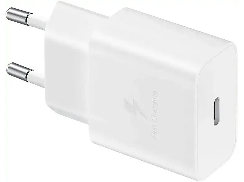 Samsung 194815 Ladegerät "EP-T1510N", USB-C, 15W, Weiß; Schnellladeadapter