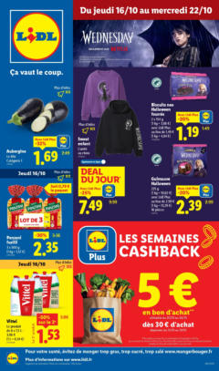 LIDL - Prévisualisation de LIDL - Préparez votre Halloween avec Lidl ! Découvez toutes nos offres maintenant valide à partir de 16.10.2025