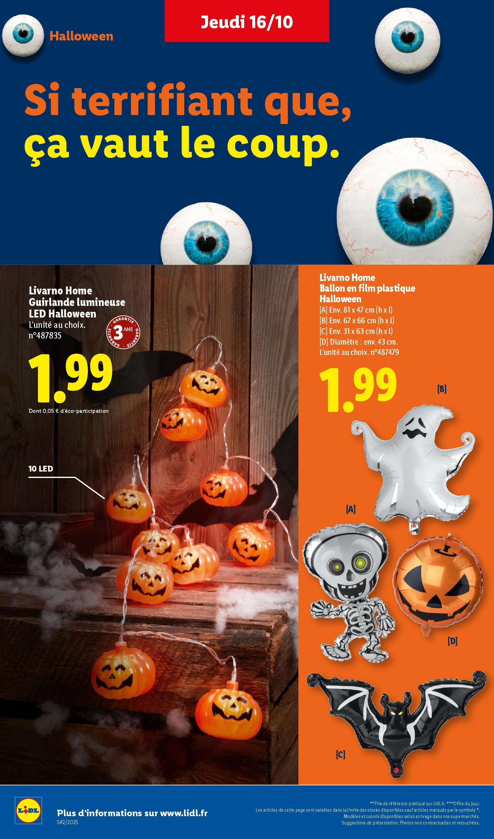 Catalogue LIDL du 16/10/2025 | Promo prospectus en ligne | Page: 26 | Produits: Guirlande lumineuse