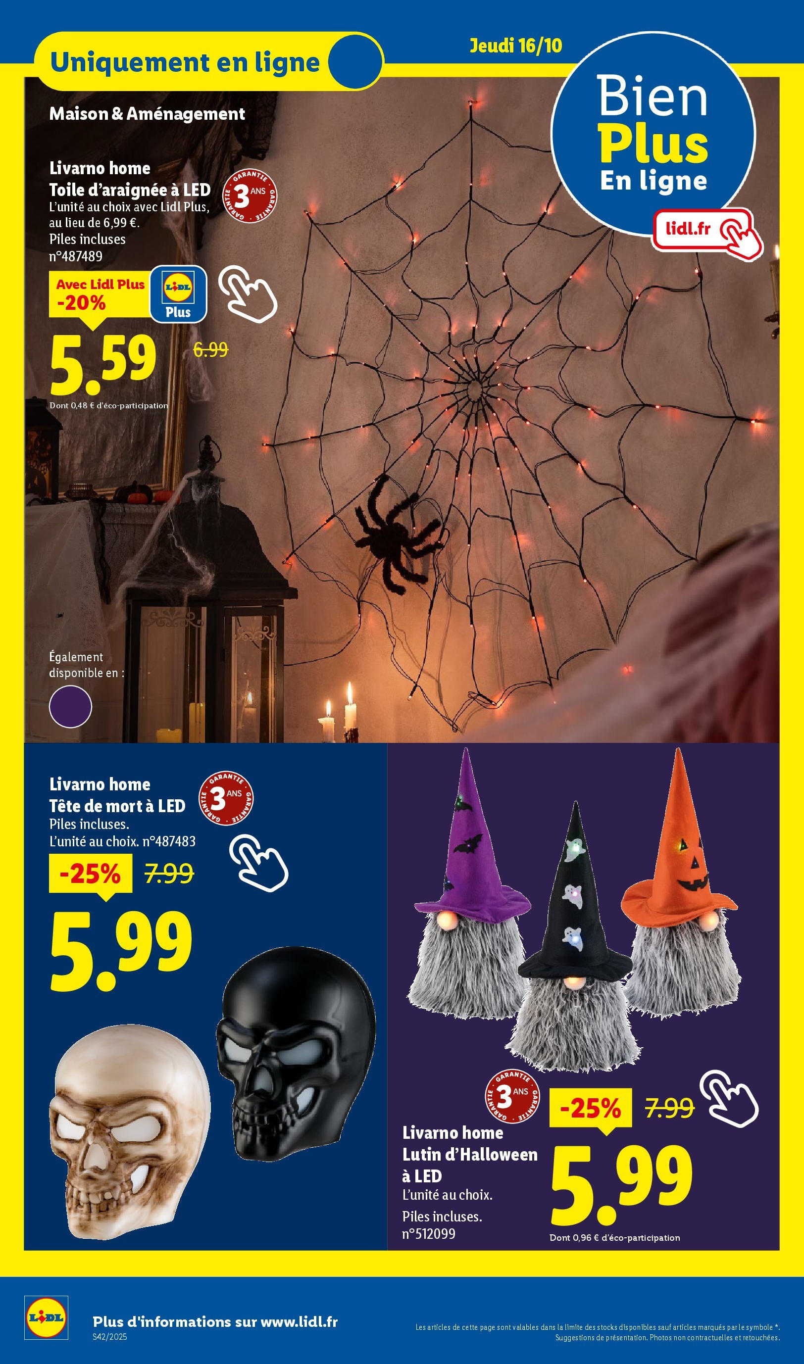 Catalogue LIDL du 16/10/2025 | Promo prospectus en ligne | Page: 28 | Produits: Piles