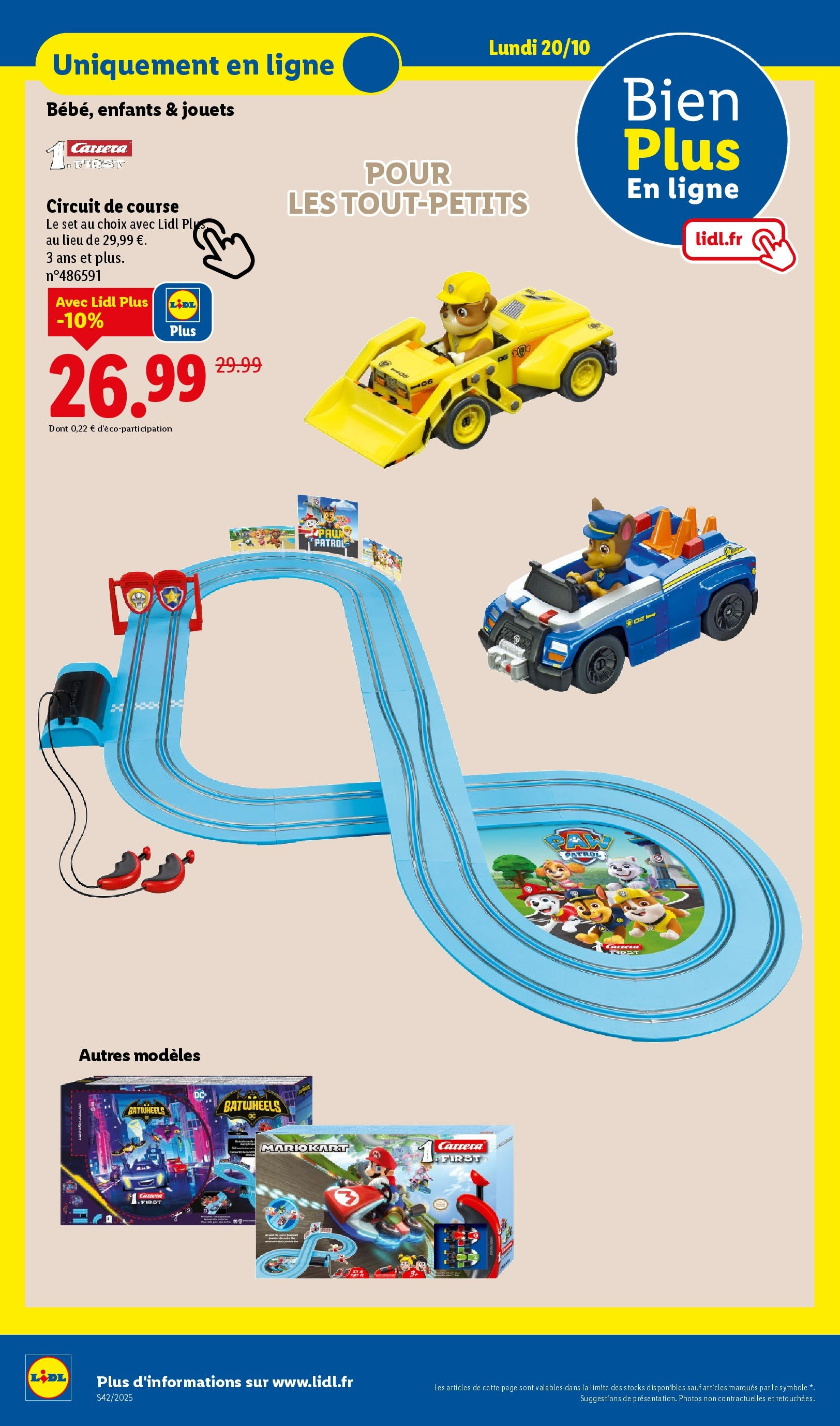 Catalogue LIDL du 16/10/2025 | Promo prospectus en ligne | Page: 74 | Produits: Jouets