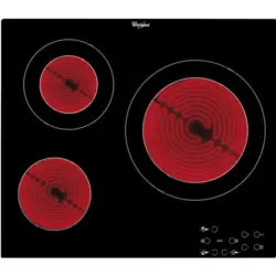 Вграден керамичен плот Whirlpool AKT 8030/NE , Електрически