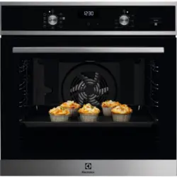 Фурна за вграждане Electrolux EOD5H70X STEAM , 72 , Push бутони , А , Водно почистване