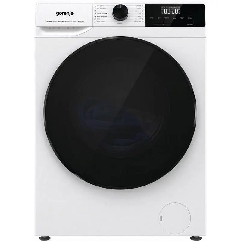 Пералня със сушилня Gorenje WD2A854ADS , 1400 об./мин., 5 kg, 8.00 kg, D , Бял