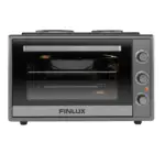 ЗОРА Готварска печка (мини) Finlux FMC-6024BF , 2 ток , Черен
