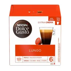 Кафе NESCAFE® Dolce Gusto® LUNGO 30 КАПСУЛИ