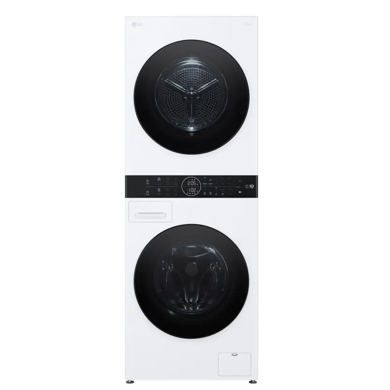 Пералня със сушилня LG WashTower WT1210WWF , 10 kg, 12.00 kg, 1400 об./мин., A , C , Бял