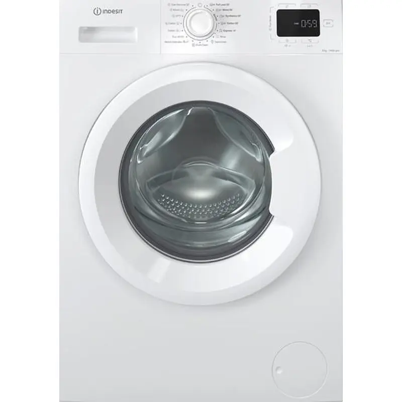Пералня Indesit IM 864 MY TIME EE , 1400 об./мин., 8.00 kg, A , Бял