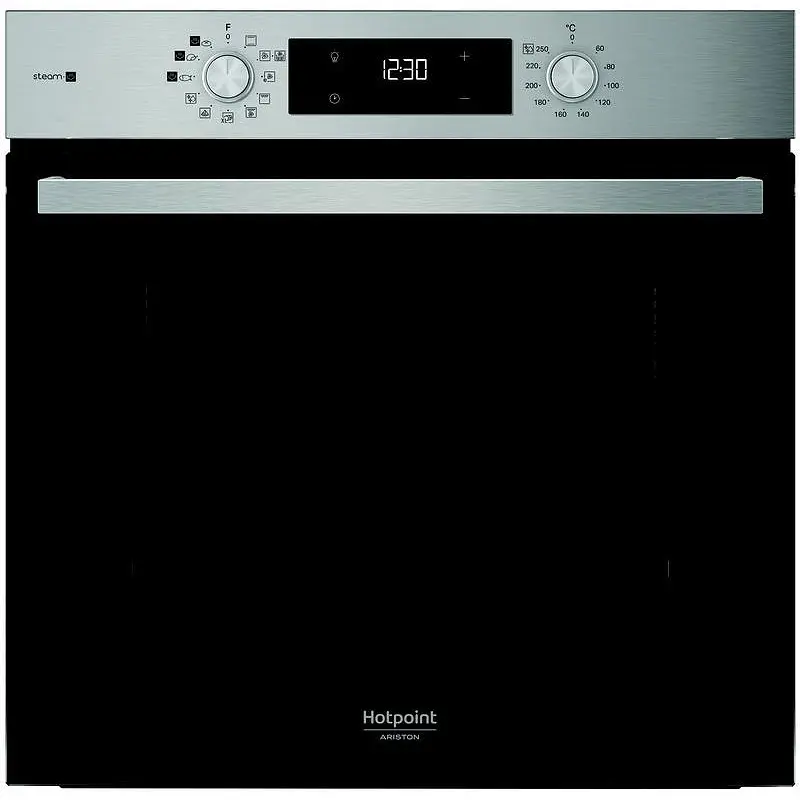 Фурна за вграждане Hotpoint-Ariston HAO3 K58HSU1 X. , Push бутони , 71 , А+ , Hydrolitic
