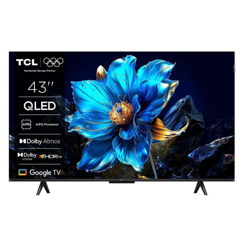 Телевизор TCL 43P7K , 108 см, 3840x2160 UHD-4K , 43 inch, Android , QLED